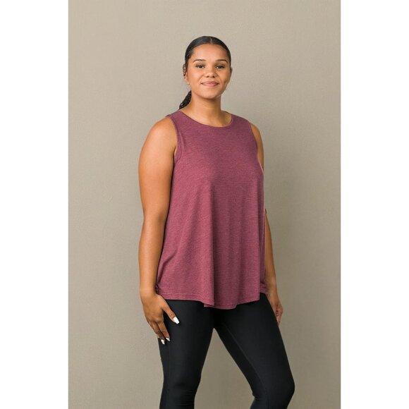 Long Flowy Sleeveless Tank Top Women Plus Size Maternity Casual - Picture 3 of 3